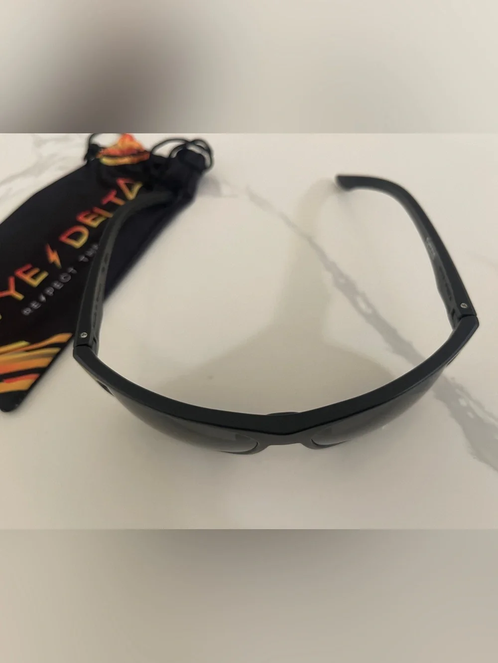 Wye Delta  fullviz  Black Sunglasses - Polarized UV Protection